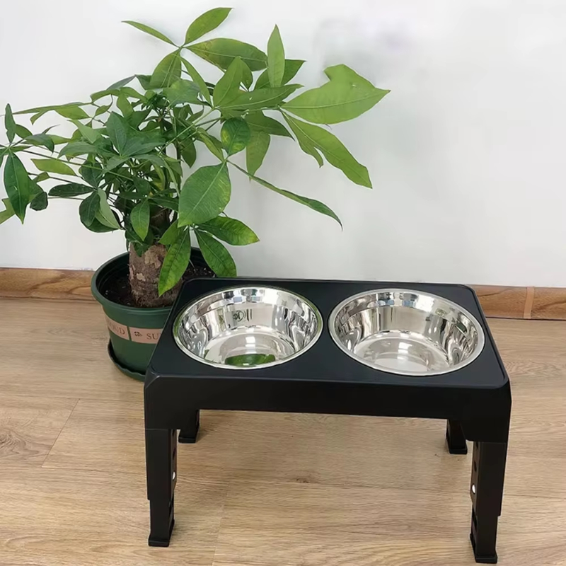Elevated Dog Feeder Bowls Adju - Royal Canin Food Medium review and price